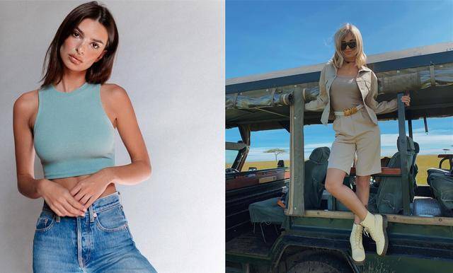 
秋季咋穿更时髦？鲁豫给你做示范 条纹针织衫配阔腿裤太显气质“xiongmao体育”(图9)